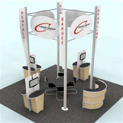 Cross Group Hybrid Trade Show Rental Display