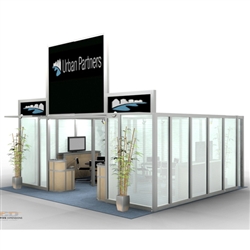 Urban Partners Hybrid Trade Show Rental Display