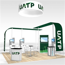 UATP Hybrid Trade Show Rental Display