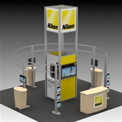 Nikon Hybrid Trade Show Rental Display