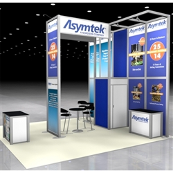 March Asymtek Hybrid Trade Show Rental Display