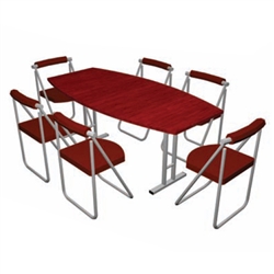 Pack Stuff Conference Kit 5 Portable Table & Chairs