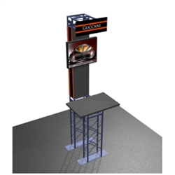 Latrobe EZ6 Workstation Trade Show Truss Kiosk