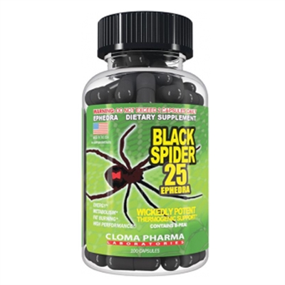 Cloma Pharma Black Spider 25 Supplement