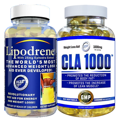 Hi-Tech Pharmaceuticals Lipodrene - CLA 1000 Stack Fat Burner