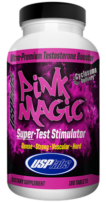 UspLabs Pink Magic Muscle Building Prohormone with Turkesterone