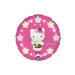 9 inch Hello Kitty Bee Balloons Round