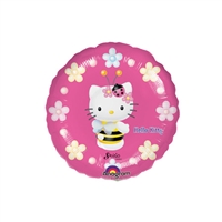 9 inch Hello Kitty Bee Balloons Round