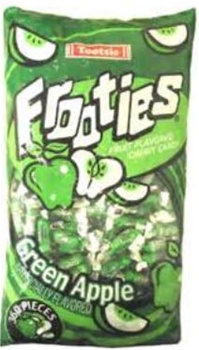 38.8 ounce Tootsie Roll Candy Frooties GREEN APPLE