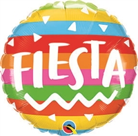 Fiesta Rainbow Stripes Balloon