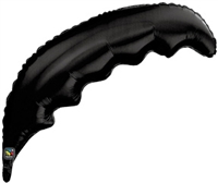 36 inch Palm Frond Qualatex Foil BLACK