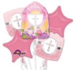 18 inch PINK Communion Blessings Bouquet