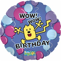 18in Wow! Wow! Birthday Foil Balloon
