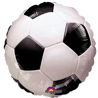 18 inch Championship SOCCER Ball Foil Balloon, Price Per Pack of 10