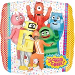 18 inch Yo Gabba Gabba! Square Shaped foil balloon