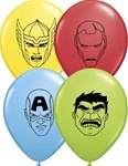 5 inch Qualatex Avenger Assemble FACE Assortment