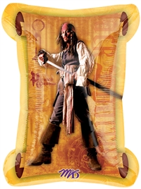 34 inch Disney Pirates II Captain Jack Sparrow