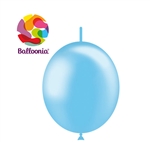 12in Metallic SKY BLUE - DECOLINK - BALLOONIA - Price Per Bag of 50