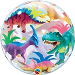 Colorful Dinosaurs Bubble