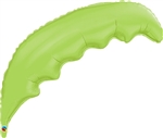 36in Palm Frond Qualatex Foil LIME GREEN