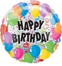 VLP18in Happy Birthday Balloon