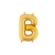 14in GOLD Letter B Megaloon Jr., Price Per Bag of 5