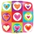 18in Hearts & Squares Balloon