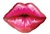 30 inch Big Red Kissy Lips