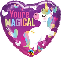 Magical Unicorn Heart Shape Balloon