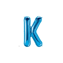 16 inch Letter K Northstar BLUE