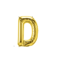 16 inch Letter D Northstar GOLD