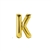 16 inch Letter K Northstar GOLD