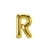 16 inch Letter R Northstar GOLD