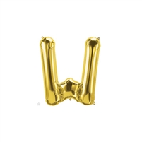 16 inch Letter W Northstar GOLD