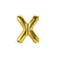 16 inch Letter X Northstar GOLD