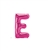 16 inch Letter E Northstar MAGENTA