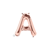 16 inch Letter A Northstar ROSE GOLD