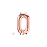 16 inch Letter O Northstar ROSE GOLD