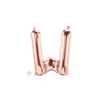 16 inch Letter W Northstar ROSE GOLD