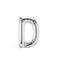 16 inch Letter D Northstar SILVER