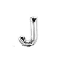 16 inch Letter J Northstar SILVER