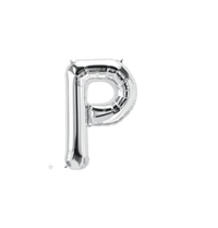 16 inch Letter P Northstar SILVER