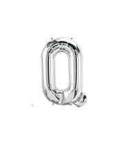 16 inch Letter Q Northstar SILVER