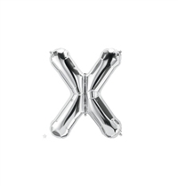 16 inch Letter X Northstar SILVER