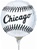 9 inch CHICAGO WHITE SOX (2 side), Price Per Pack of 25