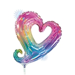 Chain of Hearts Opal Balloon