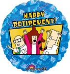 18 inch Dilbert Happy Retirement, Price Per EACH
