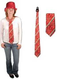 Holiday Lights Necktie Full Size