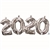 24 x 9 SILVER 2020 Block Phrase