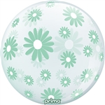 20in Mint Green Daisies SPHERE- IRP - Price Per EACH